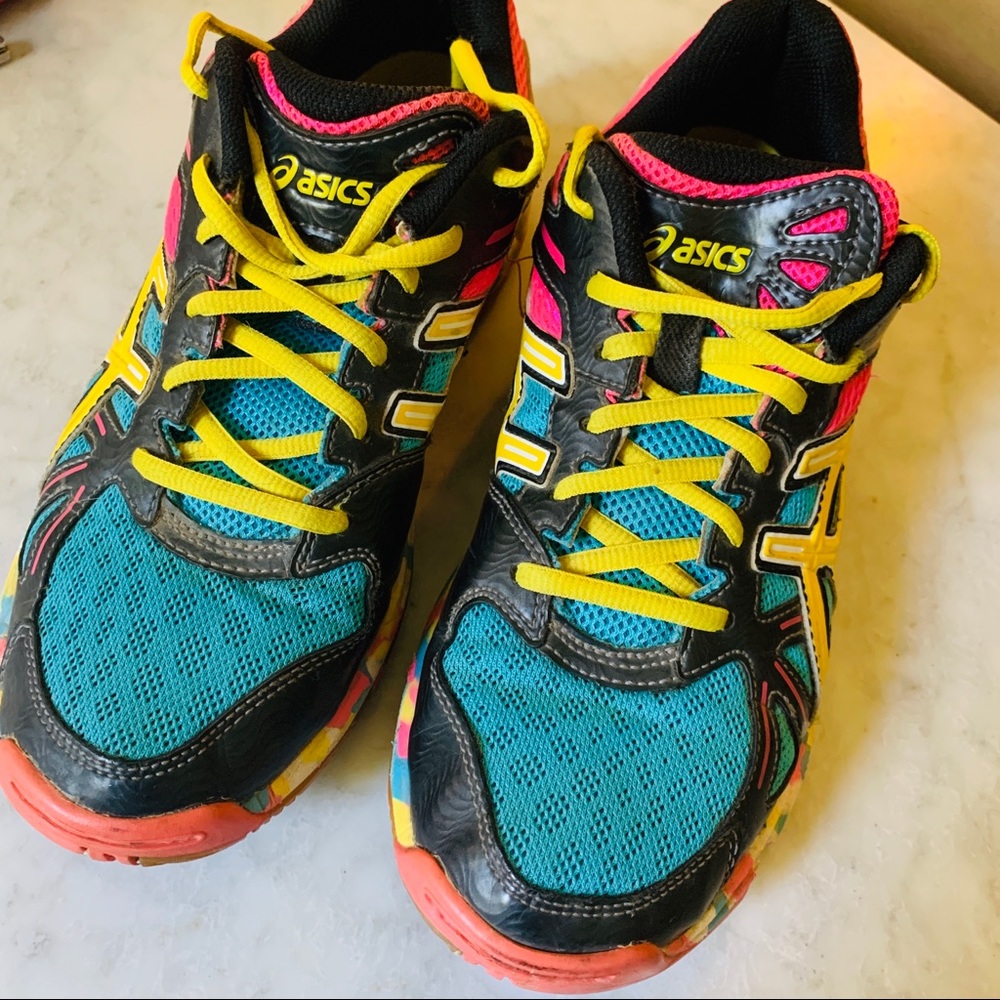 👟 Asics Shoes | B256N Gel-Flashpoint Multi-Color